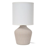 FILIZ - Lampa stołowa - Ø 16 cm - 1xE14 - Cream - Essential 47551/81/38 LUCIDE